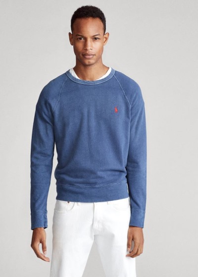 Men's Polo Ralph Lauren Cotton Spa Terry Sweatshirt | 950816QAW